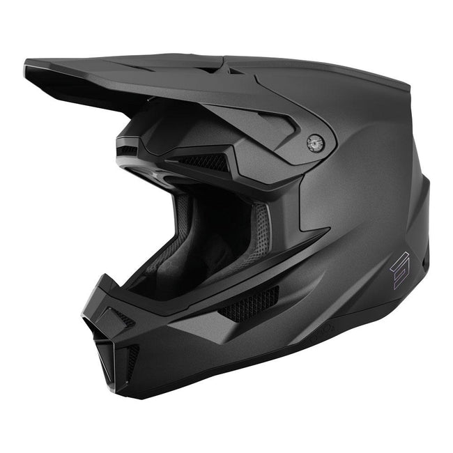 Shot Lite Solid Helmet Black Matt Hover Image