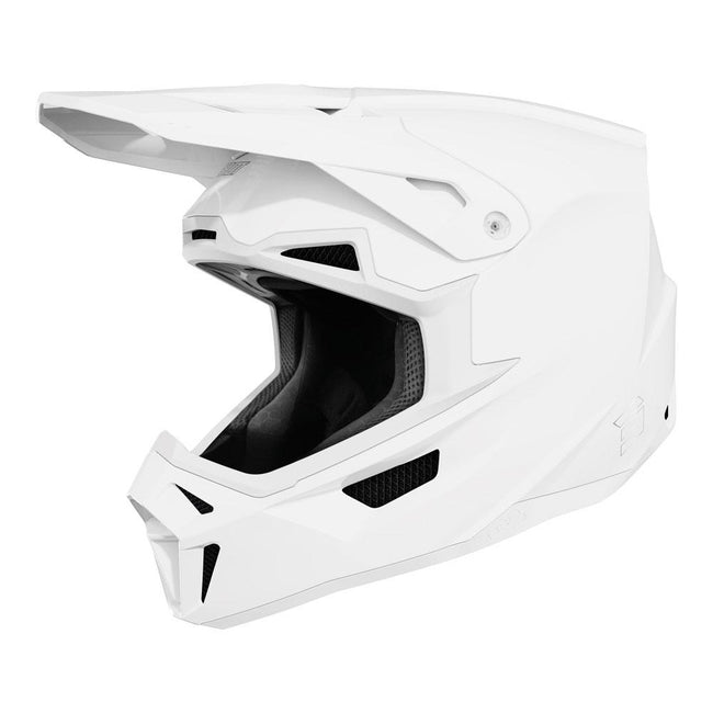 Shot Lite Solid Helmet White Glossy Hover Image