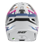 Shot Speed Wave Helmet Black/White Pearly