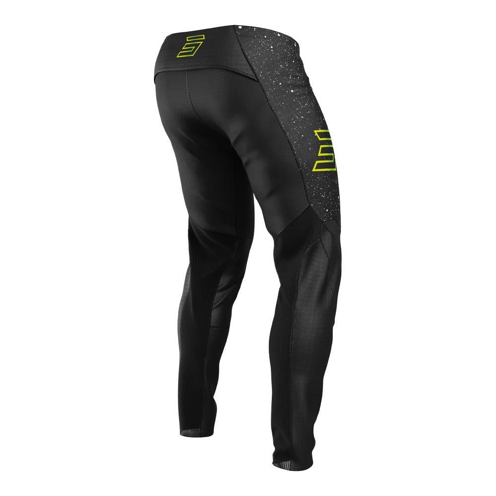Shot Contact Art Pants Black