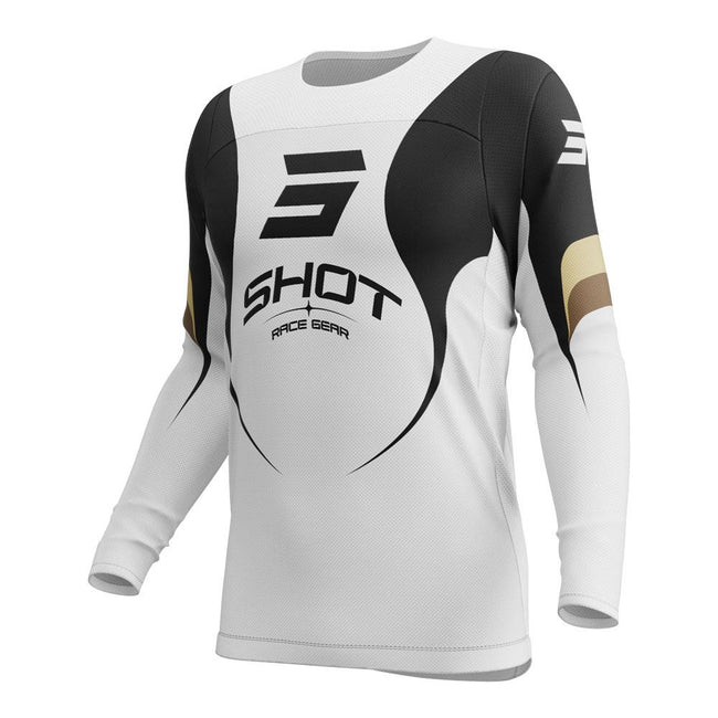 Shot Contact Manta Jersey White Hover Image