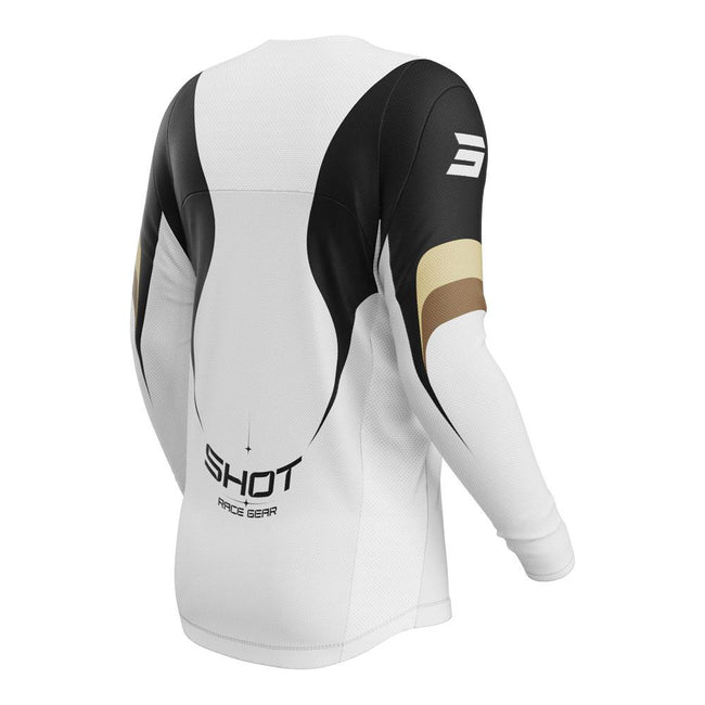 Shot Contact Manta Jersey White Main Image