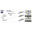 ARROW 51010MI  Link Pipe - Stainless Non-Cat