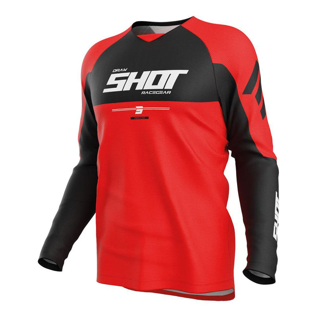 Shot Draw Private Jersey Red Hover Image