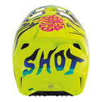 Shot Speed Kid Ghost Helmet Neon Yellow Glossy