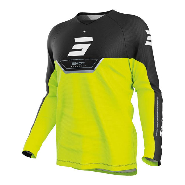 Shot Draw Kid Daytona Jersey Neon Yellow Hover Image