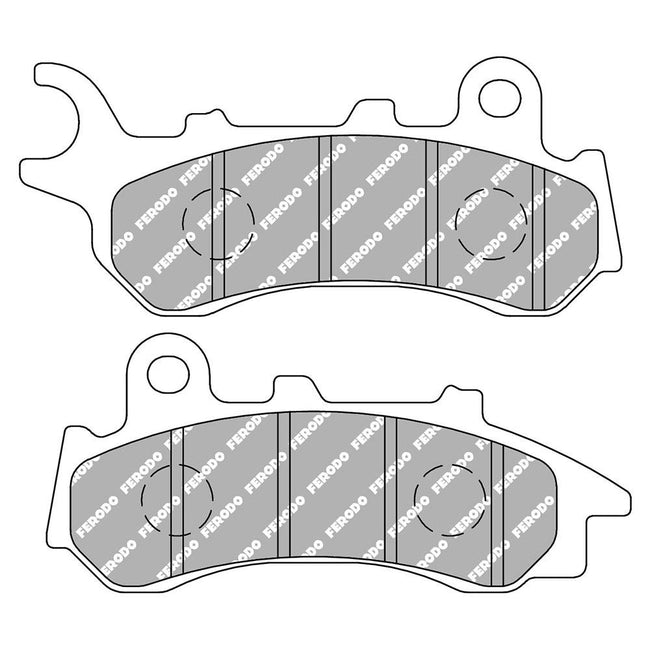FERODO DISC PAD SET - FDB2319 EF ECO Friction Non Sintered Compound Hover Image