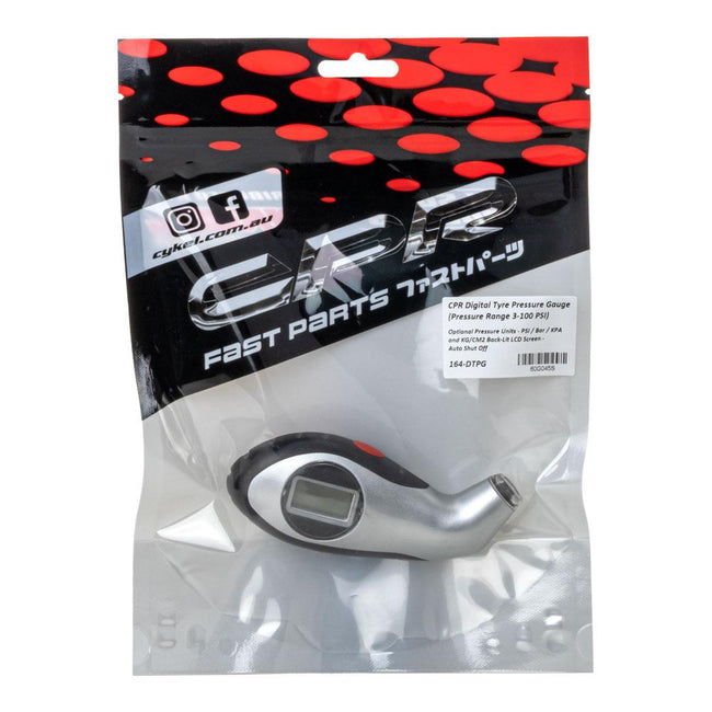 CPR DIGITAL TYRE PRESSURE GAUGE 0-150 PSI Main Image