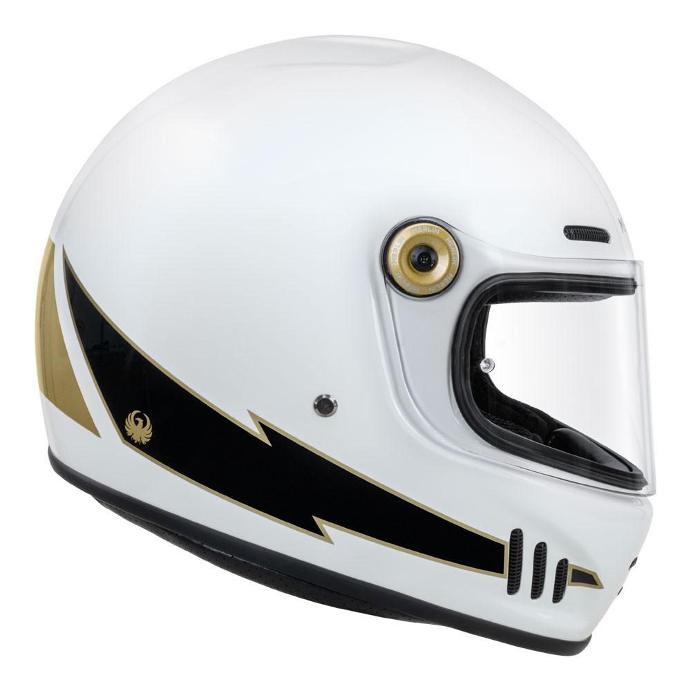 Merlin Revival Flash Helmet Optic White
