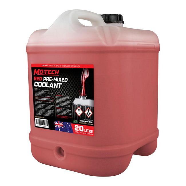 MO-TECH RED COOLANT (PRE-MIXED) 20L Hover Image
