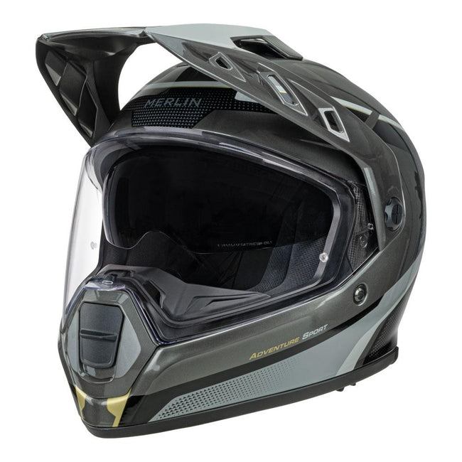 Merlin Torres Speed Helmet Grey Hover Image