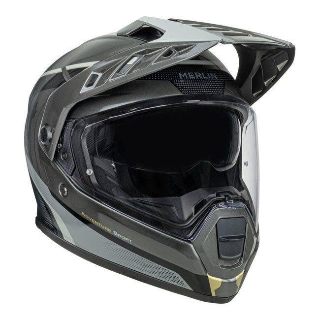 Merlin Torres Speed Helmet Grey Main Image