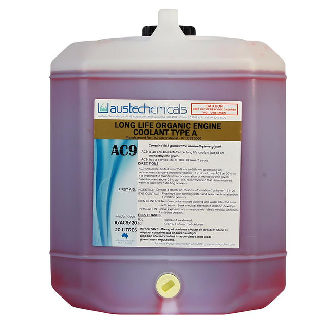 COOLANT AC-9 RED ORGANIC CONCENTRATE 20L Hover Image