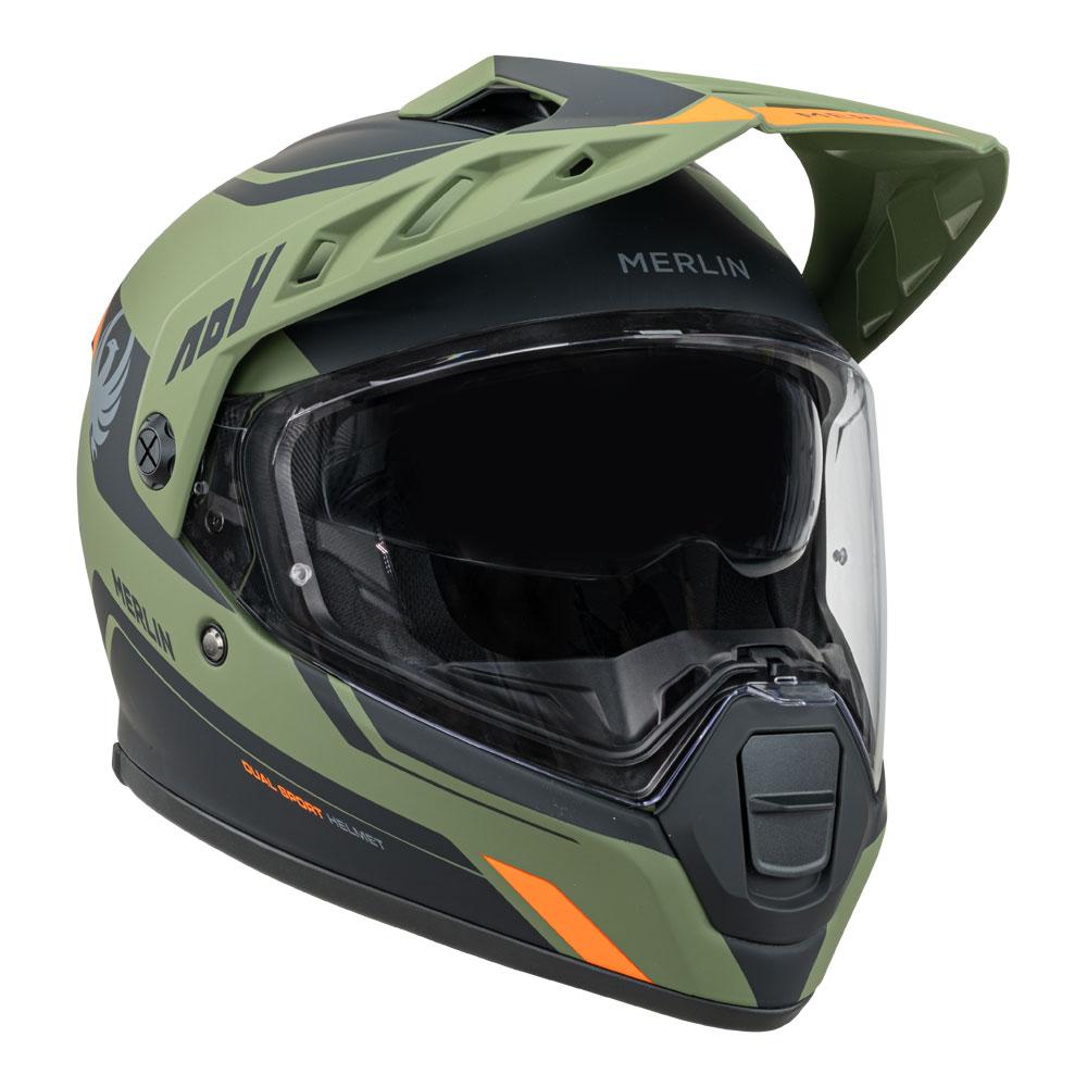 Merlin Torres Block Helmet Matt Green