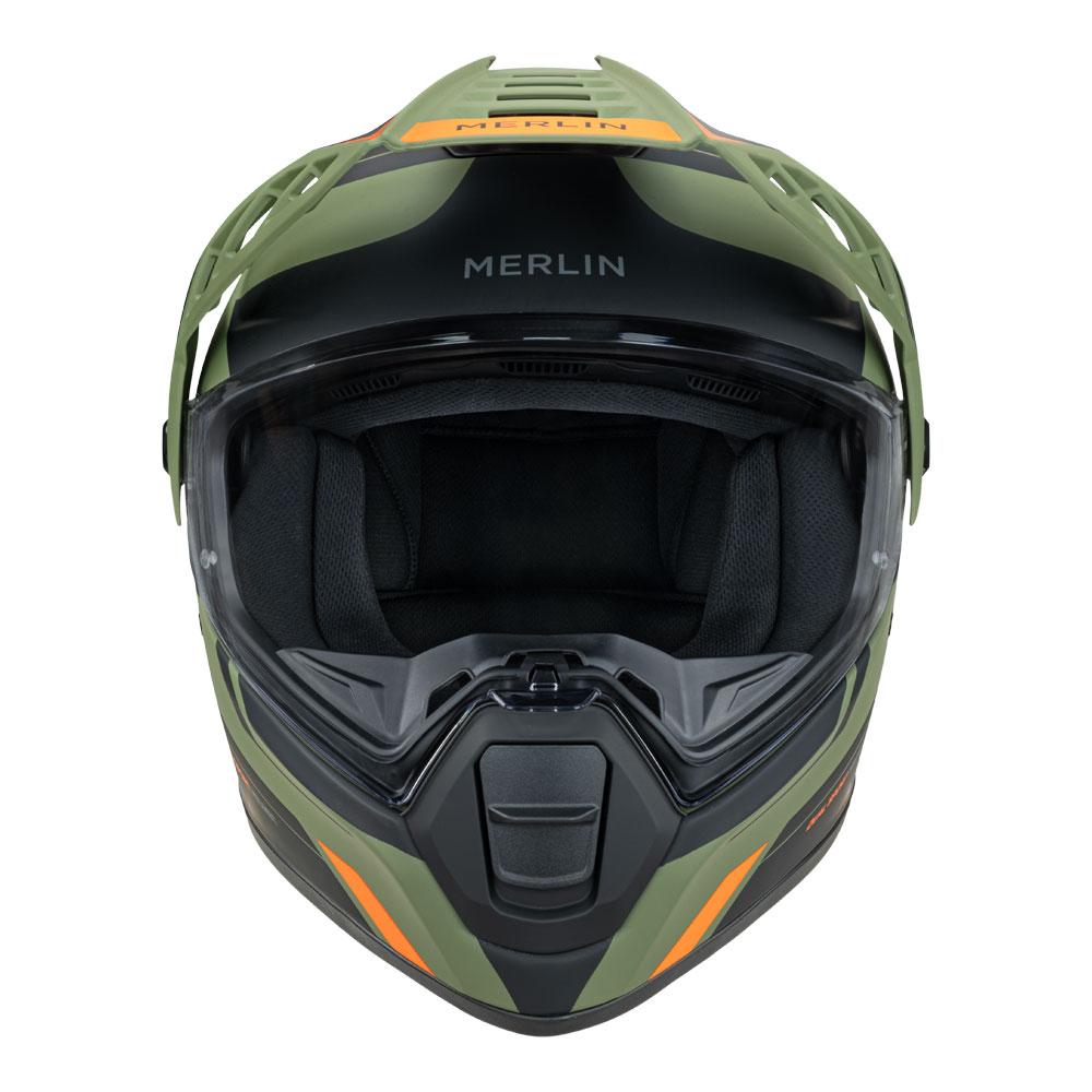 Merlin Torres Block Helmet Matt Green