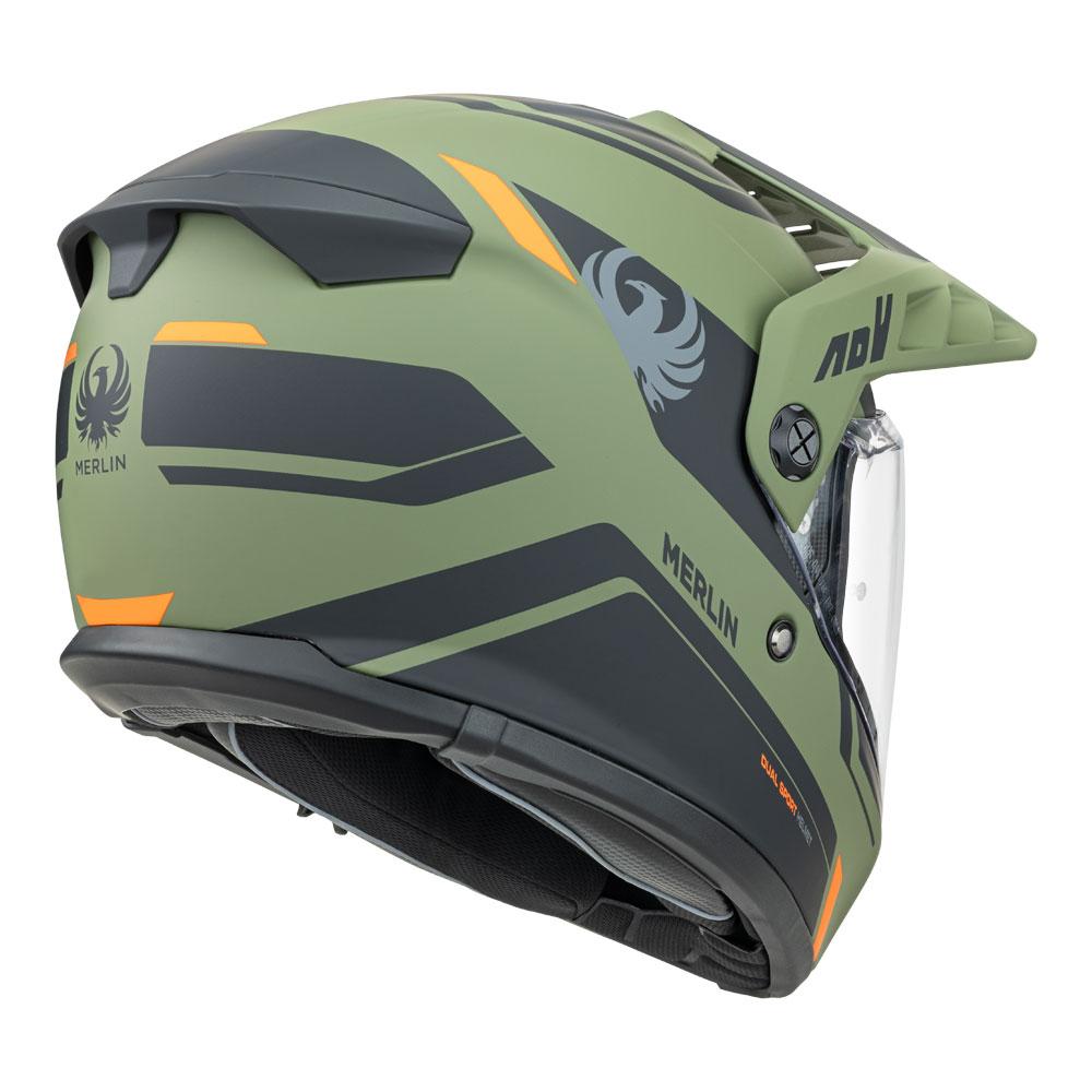 Merlin Torres Block Helmet Matt Green