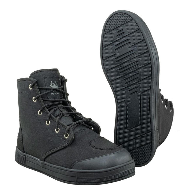 Merlin Knots D3O® Canvas Boots Black Main Image