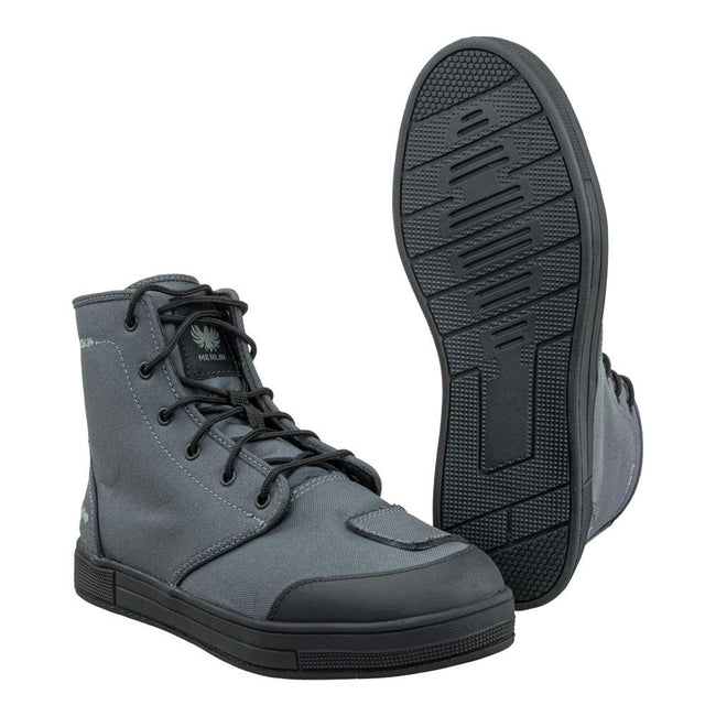 Merlin Knots D3O® Canvas Boots Grey Main Image