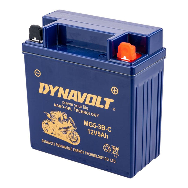 DYNAVOLT MG5-3B-C BATTERY 12V AGM Nano Gel 5Ah Main Image