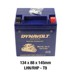 DYNAVOLT MG10L-A2-C BATTERY 12V AGM Nano Gel 10Ah