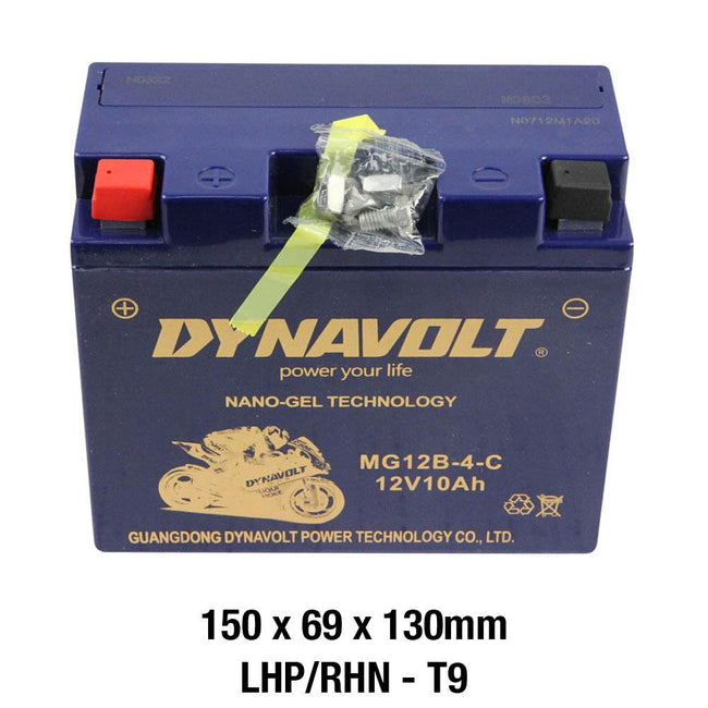 DYNAVOLT MG12B-4-C BATTERY 12V AGM FA Nano Gel 11Ah Main Image