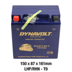 DYNAVOLT MG20CH-BS-C BATTERY 12V AGM FA Nano Gel 18Ah
