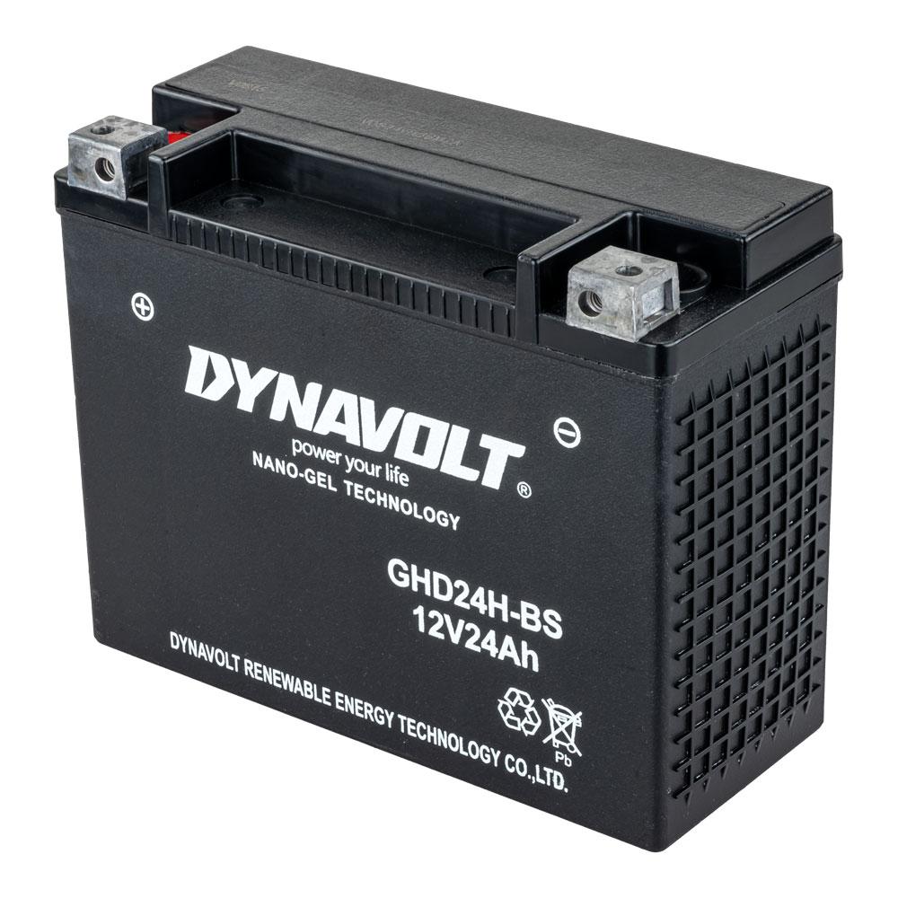DYNAVOLT GHD24H-BS BATTERY 12V AGM FA Nano Gel 24Ah