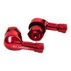 LA CORSA TUBELESS VALVE STEM RED - 11.3MM (PAIR)