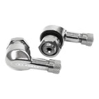 LA CORSA TUBELESS VALVE STEM - SILVER - 11.3MM (PAIR)