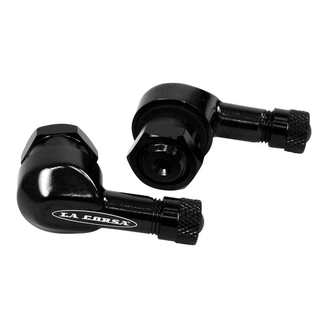 LA CORSA TUBELESS VALVE STEM - BLACK - 8.3MM (PAIR) Hover Image