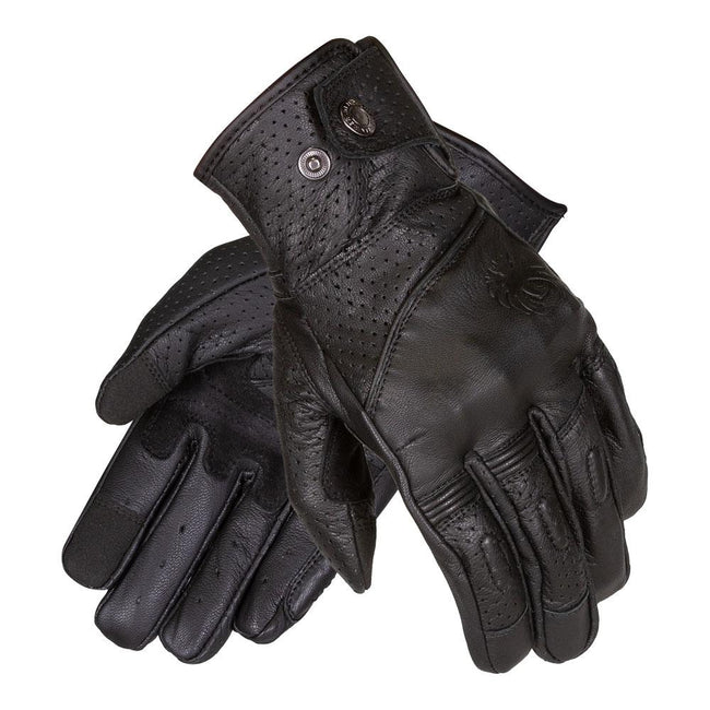 Merlin Legacy D3O® Leather Gloves Black Hover Image