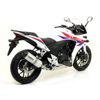ARROW 71804AO Silencer - RACE-TECH Aluminium Silver with Steel End Cap