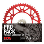 PRO PACK - RK CHAIN & SPROCKET KIT GOLD+RED 13/48 CRF250R 18-21