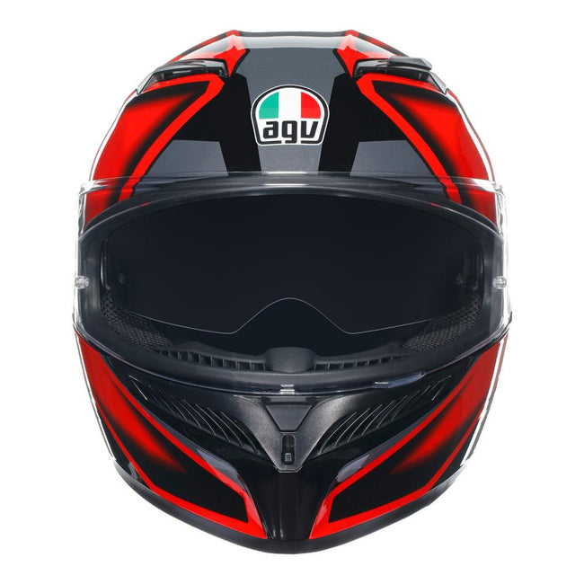 AGV K3 - COMPOUND BLACK/RED Main Image