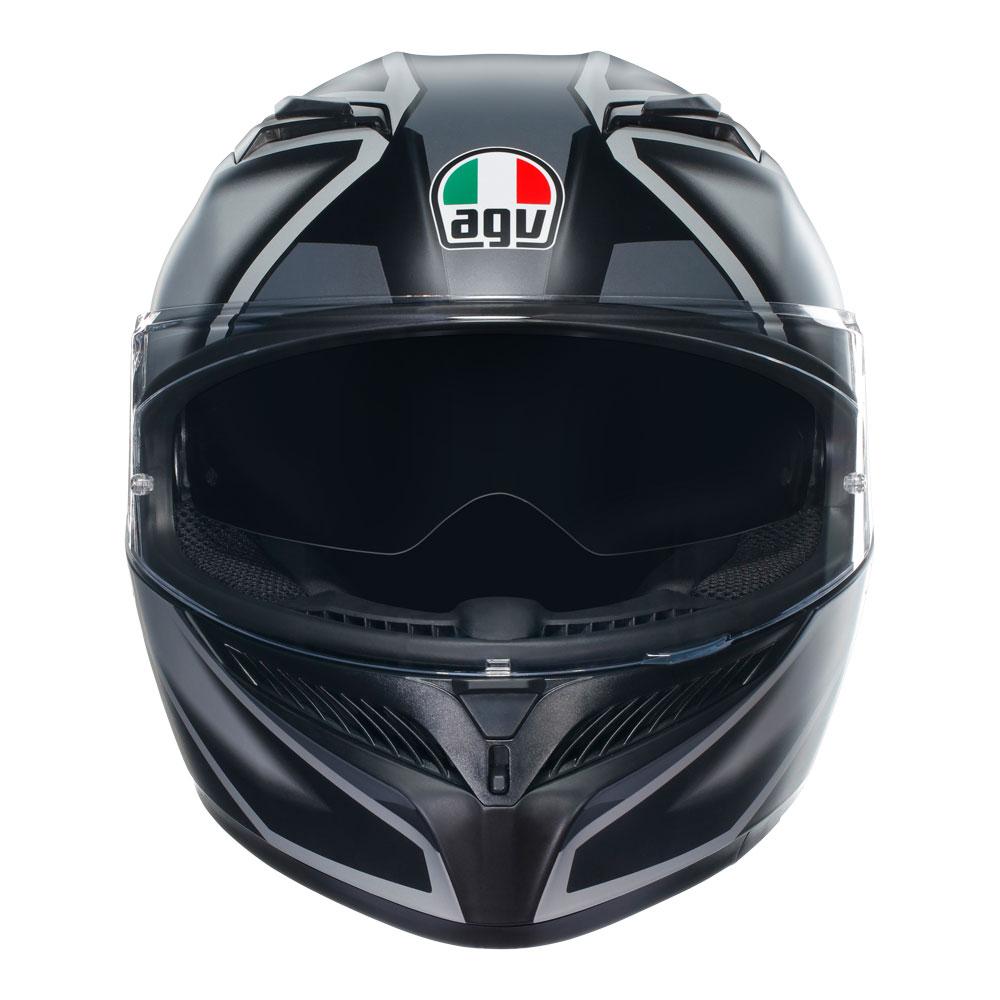 AGV K3 - COMPOUND MATT BLACK/GREY