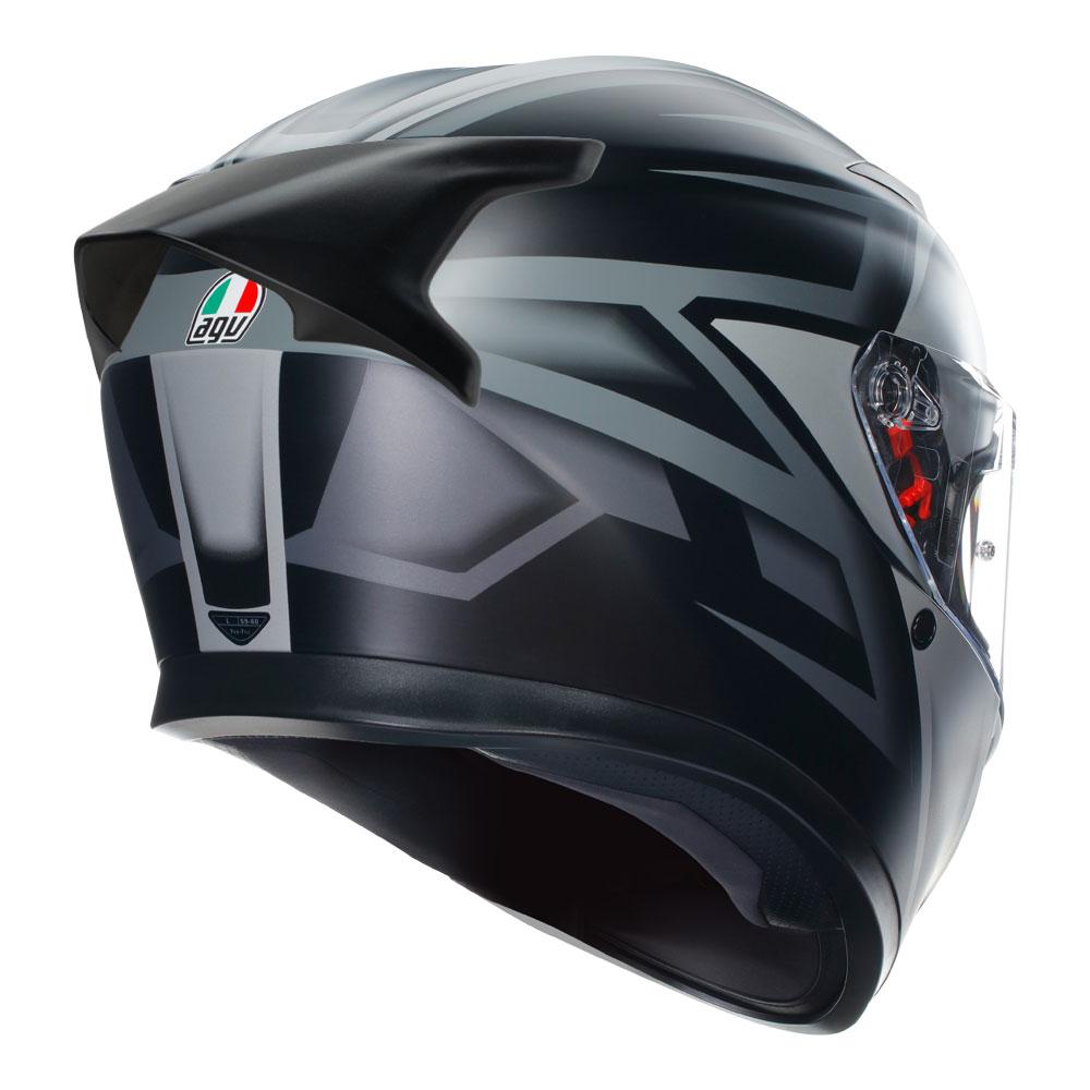 AGV K3 - COMPOUND MATT BLACK/GREY