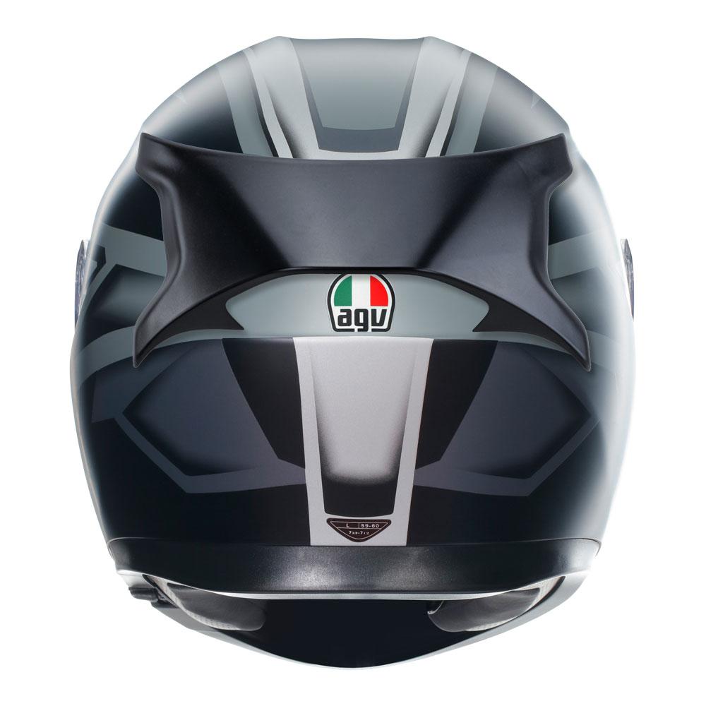 AGV K3 - COMPOUND MATT BLACK/GREY