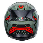 AGV K3 - DECEPT MATT BLACK/GREEN/RED