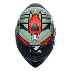 AGV K3 - DECEPT MATT BLACK/GREEN/RED