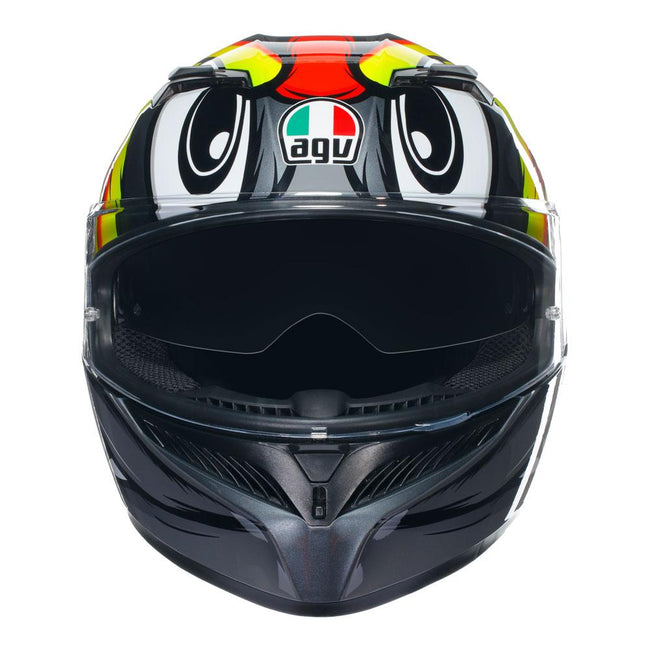 AGV K3 - BIRDY 2.0 GREY/YELLOW/RED Main Image