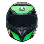 AGV K3 - KAMALEON BLACK/RED/GREEN