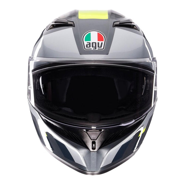 AGV K3 - SHADE GREY/YELLOW FLUO Main Image