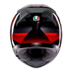 AGV K3 - STRIGA MATT BLACK/GREY/RED