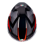 AGV K3 - STRIGA MATT BLACK/GREY/RED