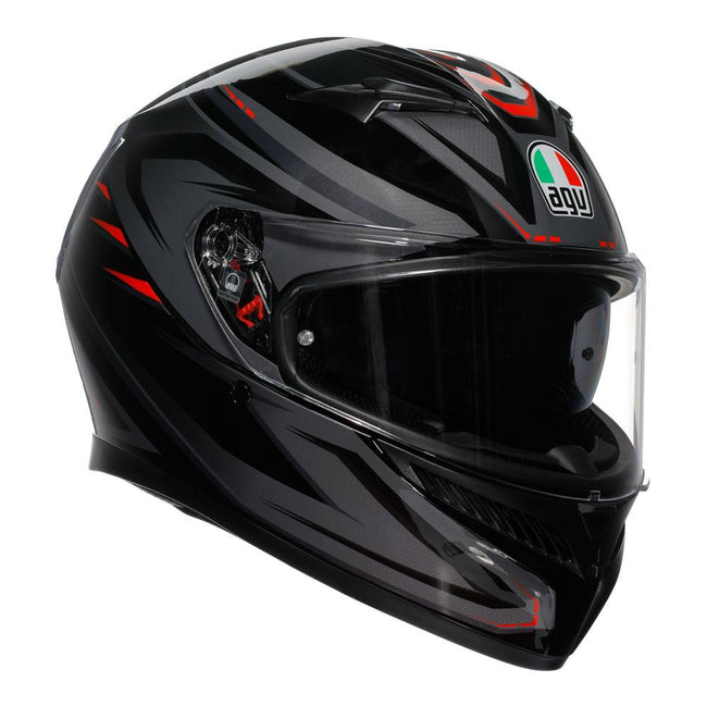 AGV K3 - SYTH BLACK/RED Hover Image