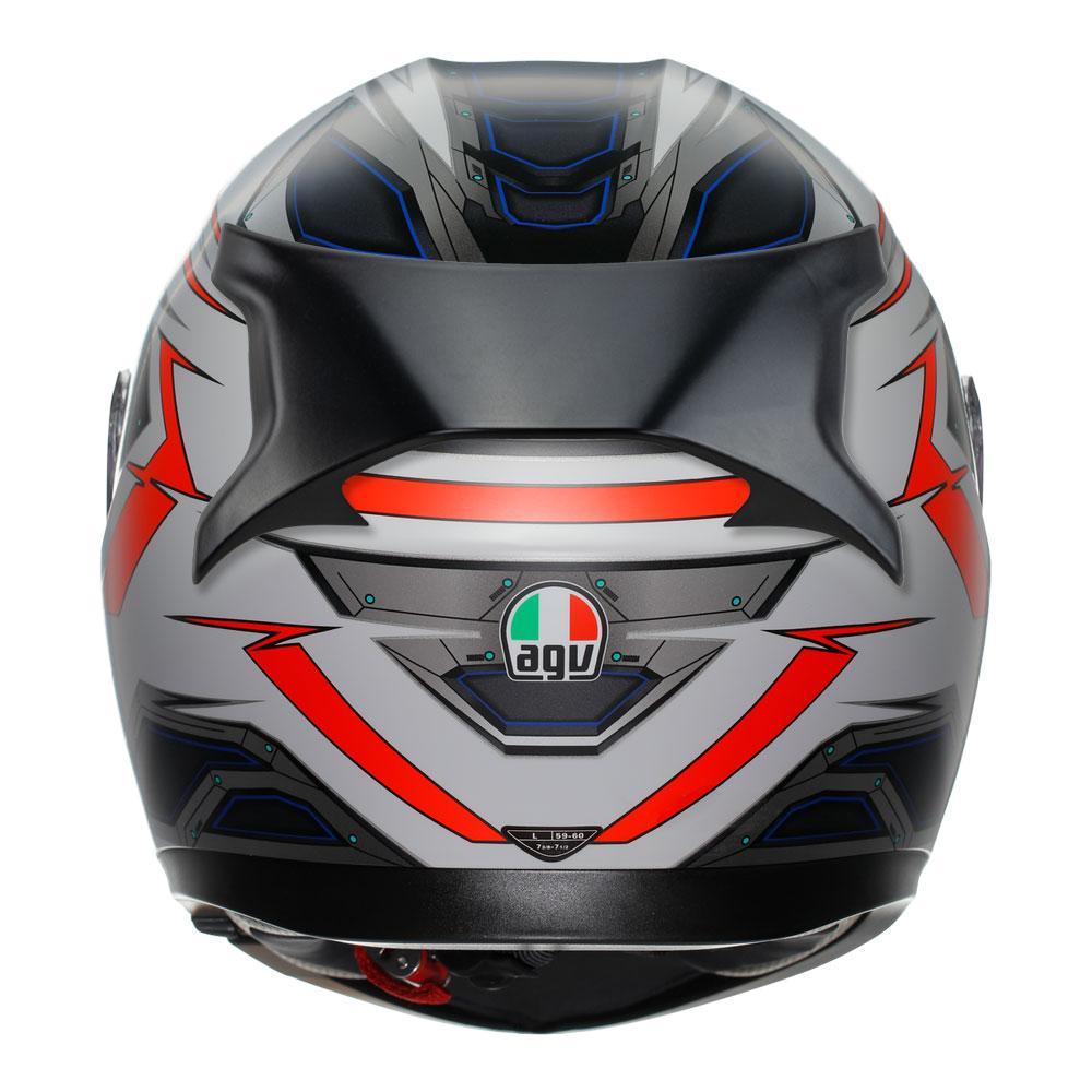 AGV K3 - SPACE WHITE/RED/FLUO