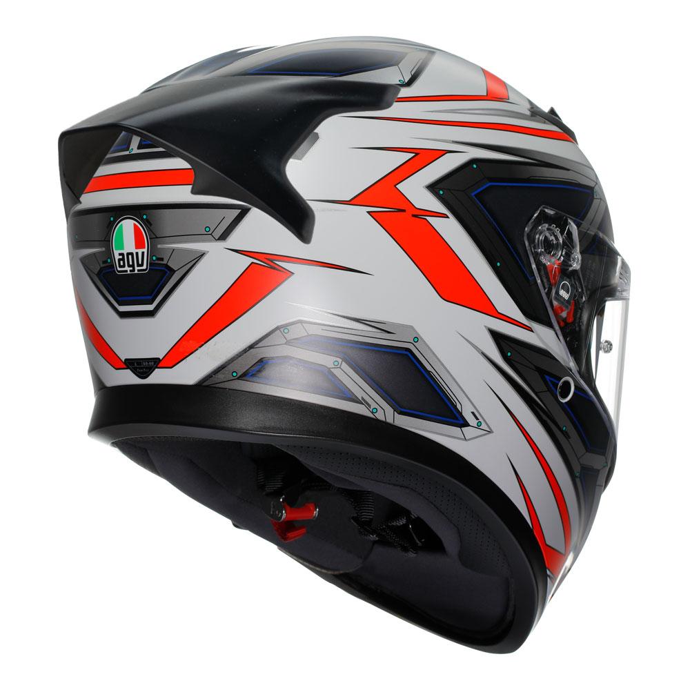 AGV K3 - SPACE WHITE/RED/FLUO