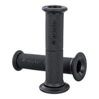 ARIETE GRIPS - YAMAHA STYLE SLIM - SOFT - ROAD - BLACK - 130mm Open End