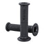 ARIETE GRIPS - YAMAHA STYLE SLIM - SOFT - ROAD - BLACK - 130mm Open End