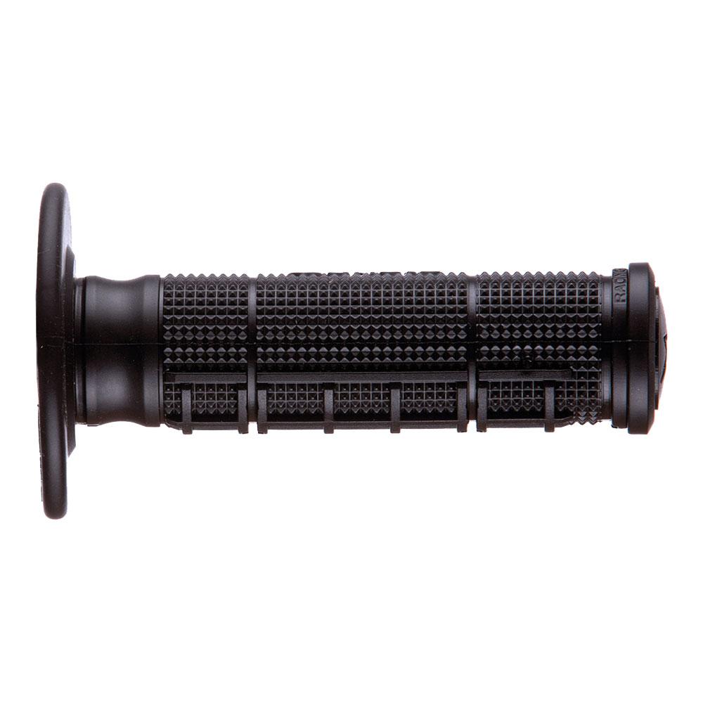 ARIETE GRIPS - UNITY HALF WAFFLE - MX - ASP COMPOUND - BLACK - 115mm Closed End